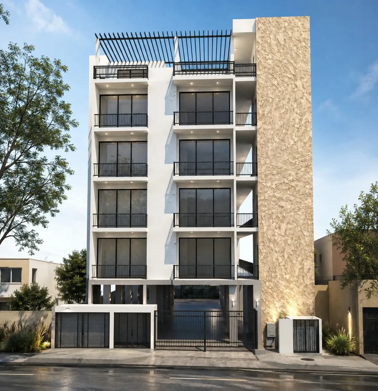 Torre Portobelo, render del proyecto