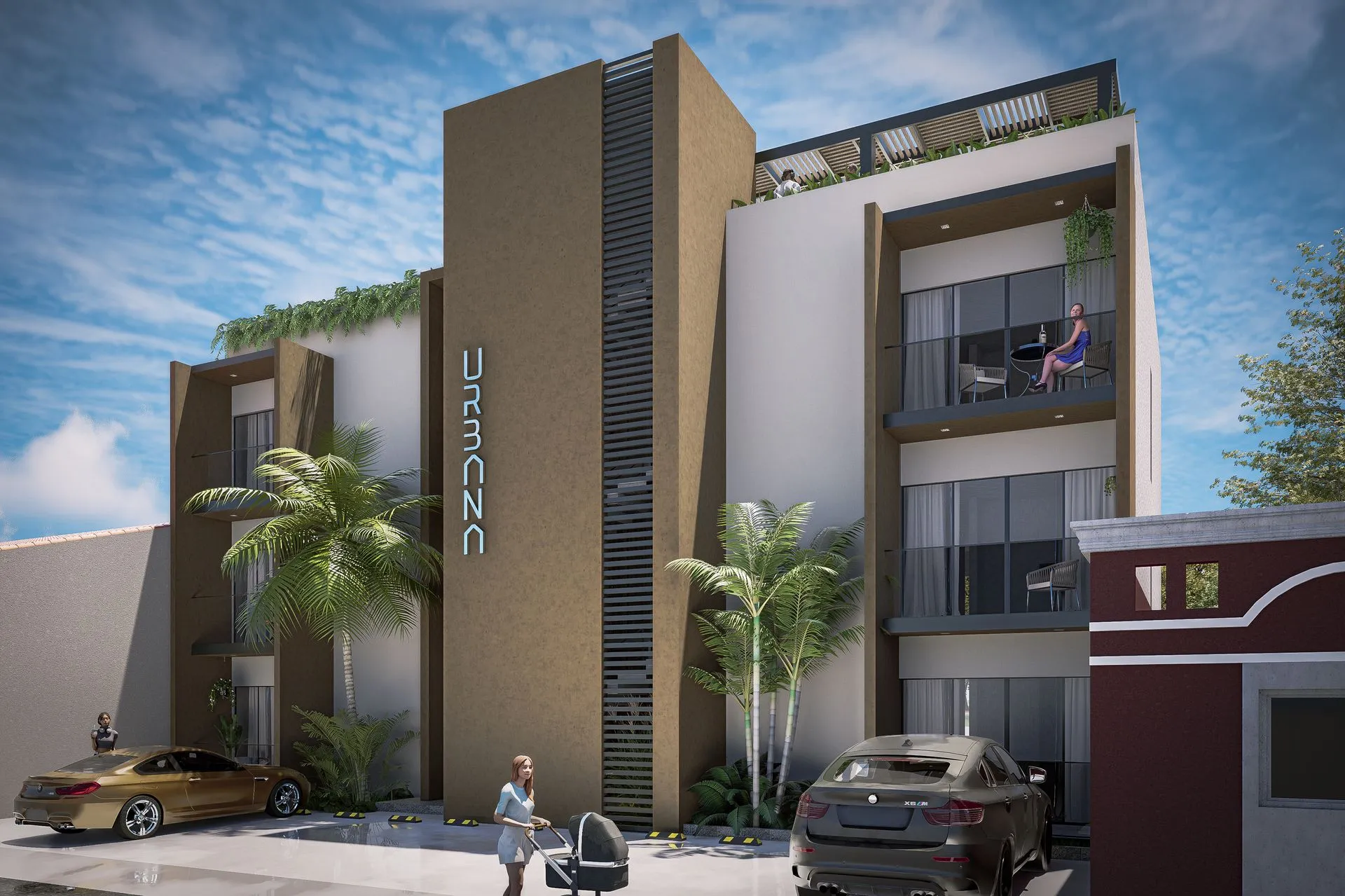 Torre Urbana II, vista del proyecto