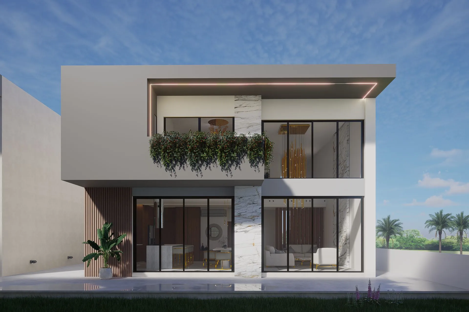 Casa  El Sueño, vista del proyecto