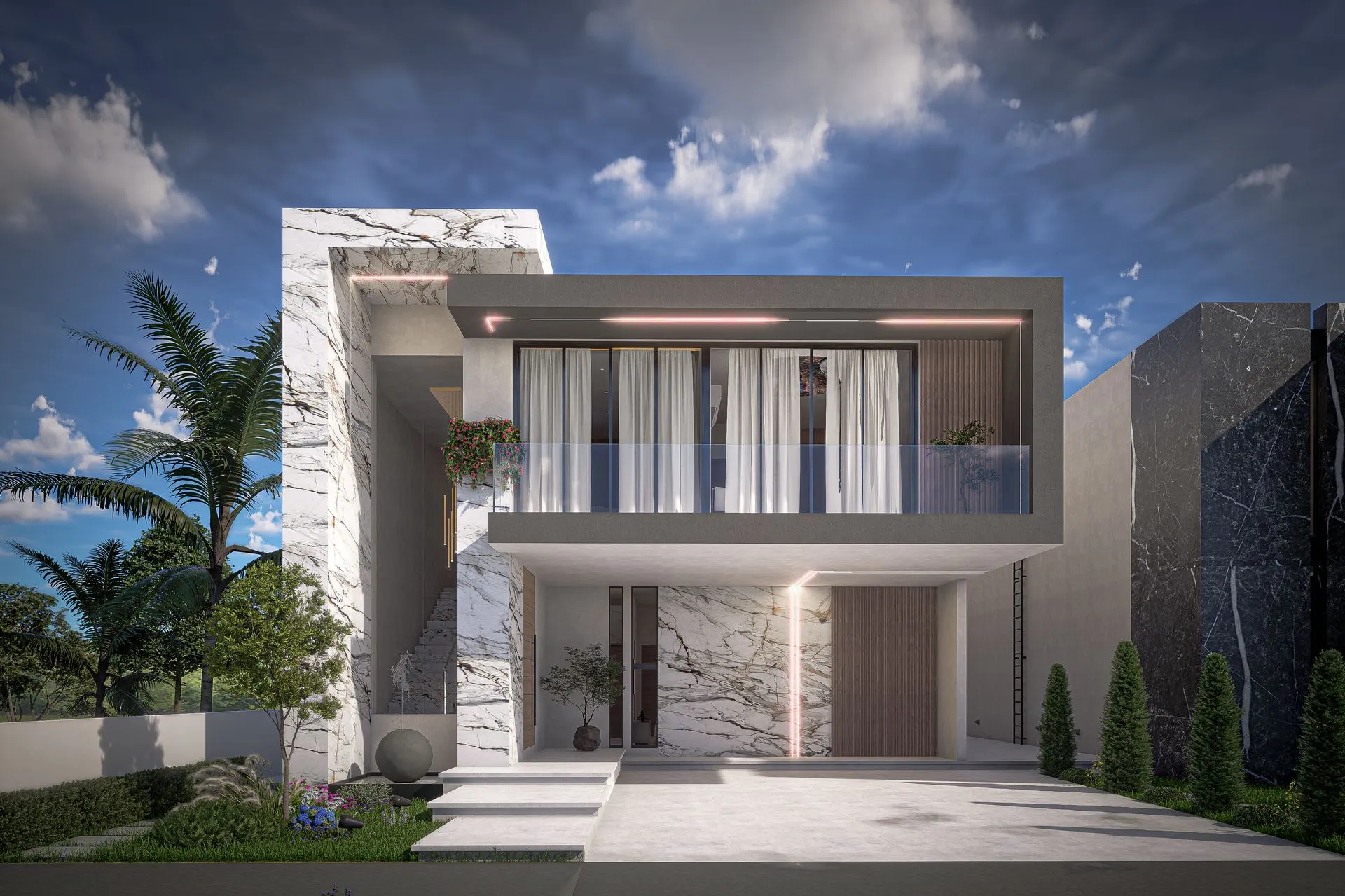 Casa  El Sueño, vista del proyecto